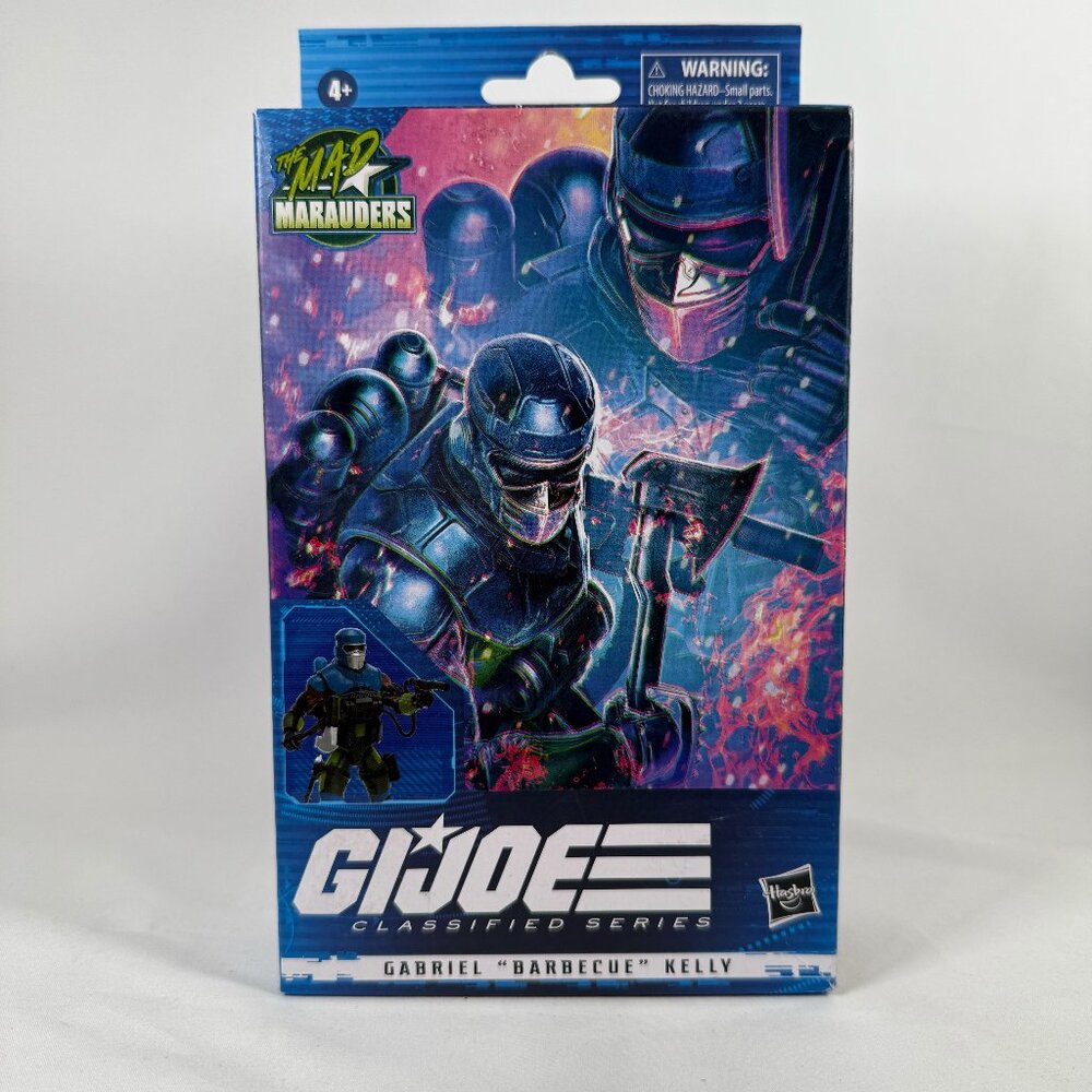 Hasbro G.I. Joe Classified Series #58 Mad Marauders Gabriel "Barbecue" Kelly 6"
